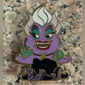 Loungefly Disney Villains Chibi Blind Box Enamel Pin Ursula New Opened